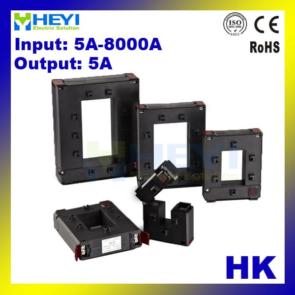 HEYI clamp on current transformer HK 5_8000A split core ct